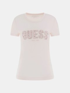 Logo Lace triko Růžová barva Ženy