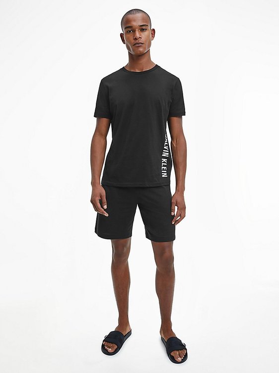 Triko – Calvin Klein Swimwear, Černá barva Muži