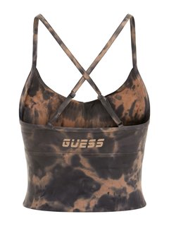 GUESS, Hnědá barva Eudora top