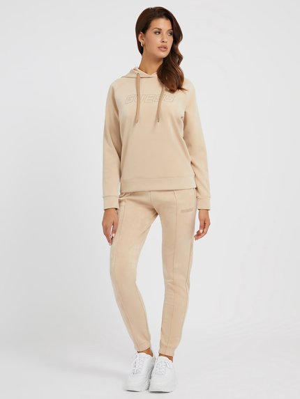 Módní Euphemia mikina, Béžová barva, 2022