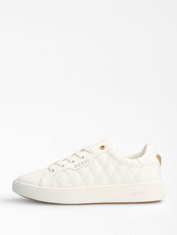 FL7MELELE12-WHITE TENISKY – Guess Ženy