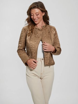 Guess – Marine bunda, Hnědá barva