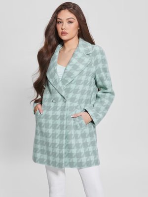 GUESS – Ginny kabát, Zelená barva