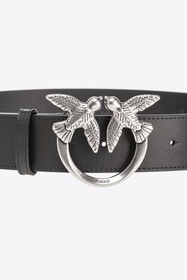 Love Berry pásek – Pinko, Černá barva Ženy