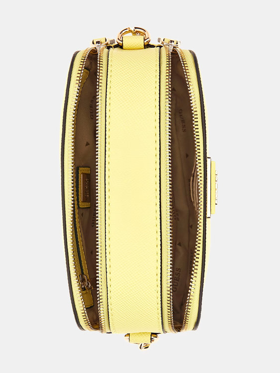 Módní Noelle crossbody, Žlutá barva, 2023