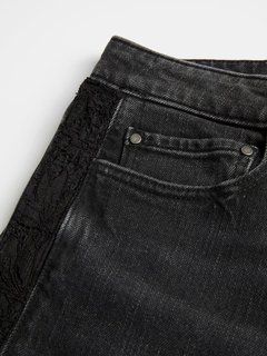 Girly jeany Černá barva Ženy