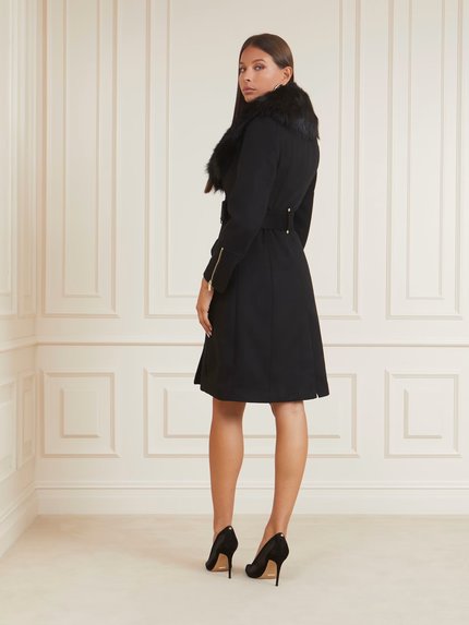 Módní Alice kabát, Černá barva, 2023