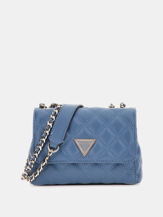 GUESS – Giully Mini 2 crossbody, Modrá barva