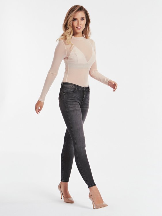 Gabrielle top – Guess, Krémová barva Ženy, Ženy