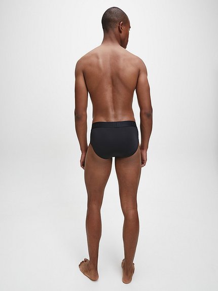 Módní Slipy Ck Black, Černá barva, BASIC                                   , BASIC