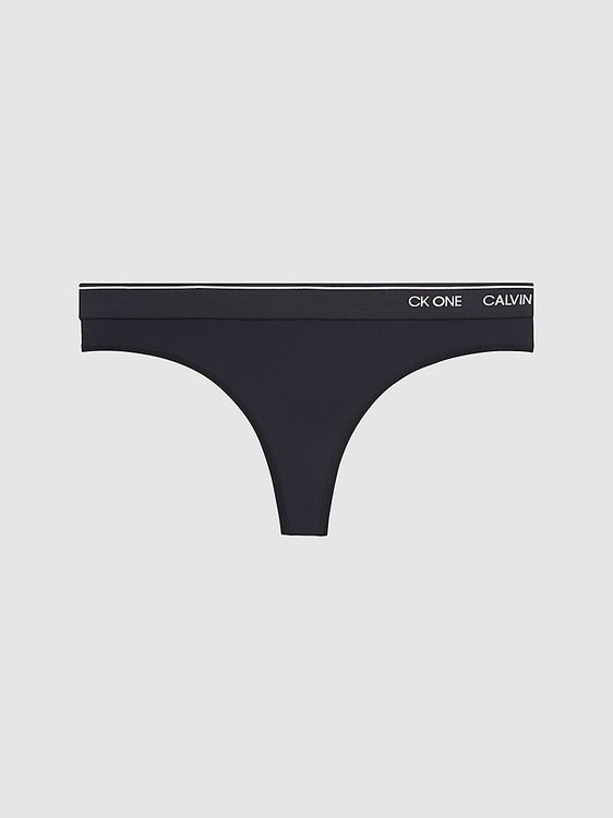 Calvin Klein Underwear – Tanga Ck One, Černá barva