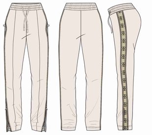 Britney 4G logo tepláky Krémová barva Ženy, Ženy, Ženy, Ženy, Ženy 2