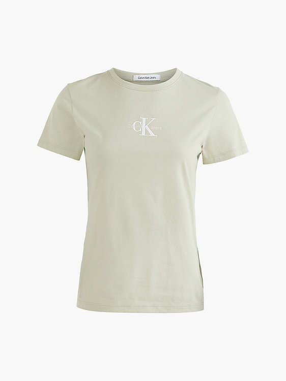 Zelená barva, Monogram logo triko