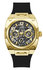 GUESS – Prodigy hodinky, Černá, Zlatá barva