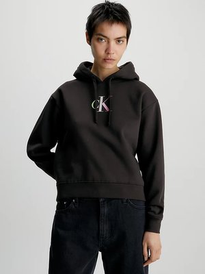 Calvin Klein Jeans – Gradient mikina, Černá barva