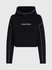 Cropped Logo mikina Černá barva Ženy