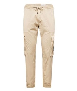 Luxusní Skinny Washed Cargo kalhoty, Hnědá barva, XS, S, M, L, XL