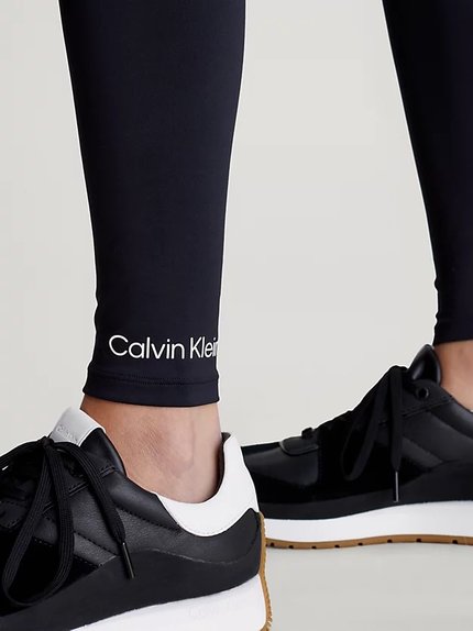 Módní 7/8 Gym legíny, Černá barva, 2024