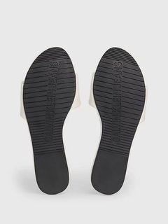 Flat Slide pantofle Krémová, Růžová barva Ženy