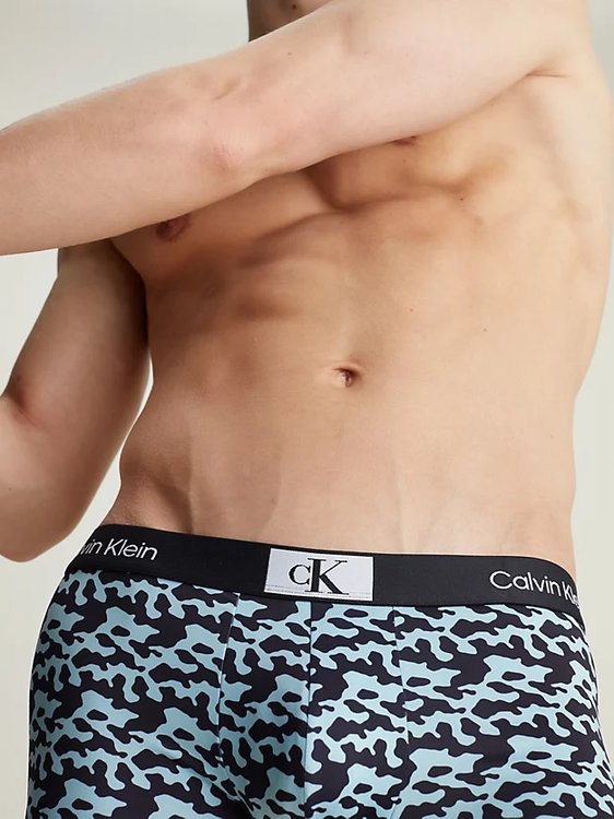 Luxusní CK 96 Micro boxery 3ks, Černá, Modrá barva, S, M, L, XL