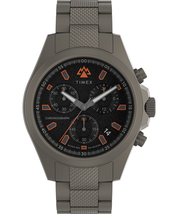 TIMEX – Field Post hodinky, Hnědá, Khaki, Zelená barva