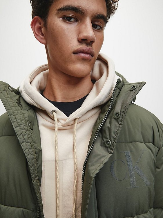 Luxusní Bunda, Khaki, Zelená barva, XS, S, M, L, XL, XXL