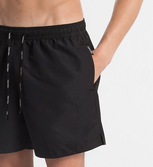 Módní Plavecké šortky Core Solids, Černá barva, BASIC                                   , BASIC                                   