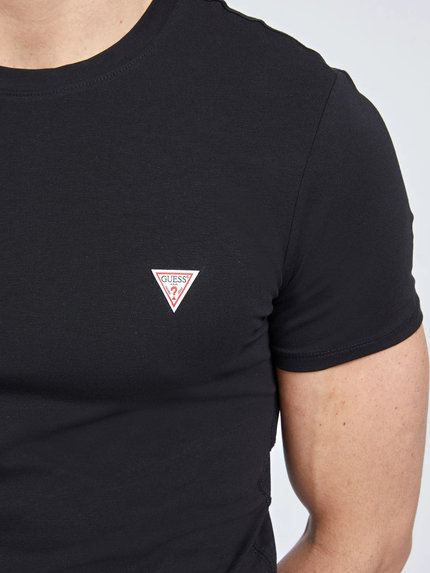 Módní Logo triko, Černá barva, 2021