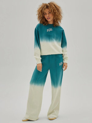 Módní Jessica tepláky, Zelená barva, 2022