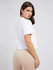 Anne crop top – Guess, Bílá barva Ženy
