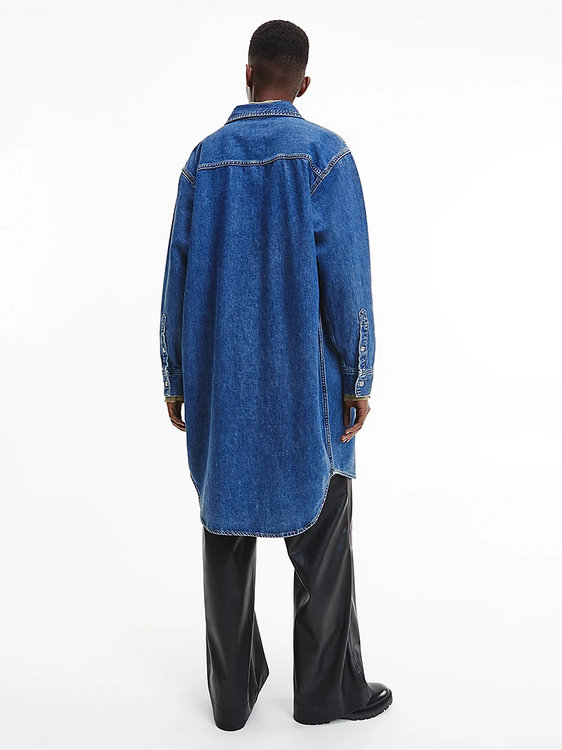 Luxusní Utility šaty, Modrá barva, XS, S, M, L, XL