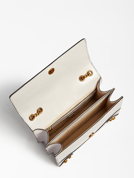 Módní Amantea crossbody, Bílá, Krémová barva, 2022