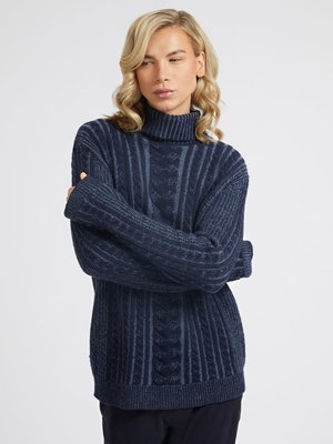 Guess – Phil svetr, Modrá, Navy barva
