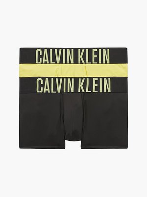 Calvin Klein Underwear – Intense Power boxery 2ks, Černá, Žlutá barva