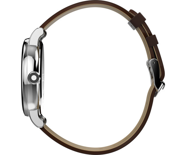 Luxusní Standard hodinky, Hnědá, Stříbrná barva, UNI