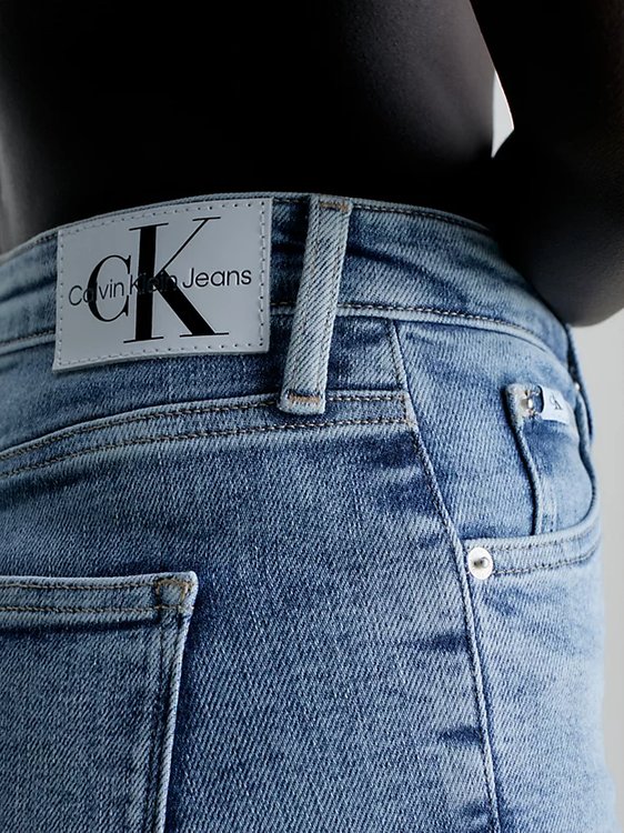 Luxusní High Rise Skinny jeany, Modrá barva, 25/30, 26/30, 27/30, 28/30, 29/30