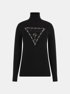 Luxusní Gisele svetr, Černá barva, XS, S, M, L, XL