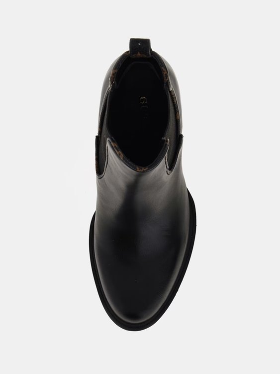 Luxusní FL8EEAELE10-BLACK KRÁTKÉ KOZAČKY, 37, 38, 39, 40