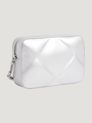 Re-Lock quilt kabelka – Calvin Klein Jeans, Stříbrná barva Ženy