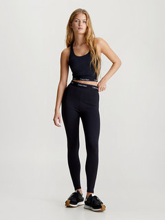 Luxusní Cropped Gym Tank tílko, Černá barva, XS, S, M