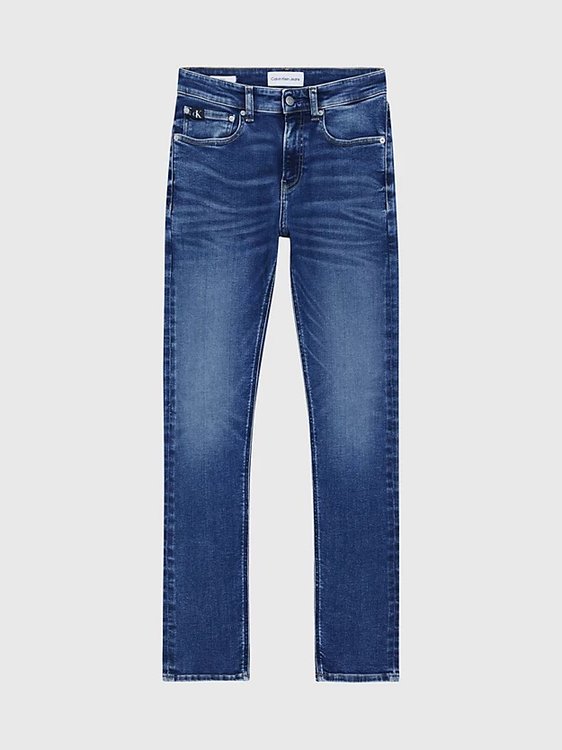 Skinny jeans Modrá barva Muži