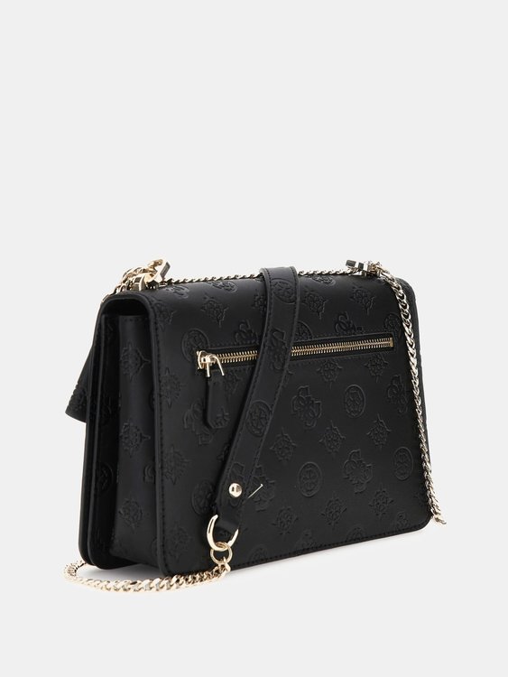Jena Convertible crossbody – GUESS, Černá barva Ženy