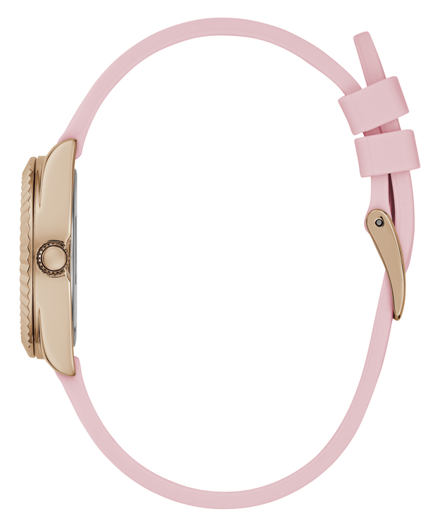 Módní Mini Luna hodinky, Růžová, Růžové zlato barva, 2024