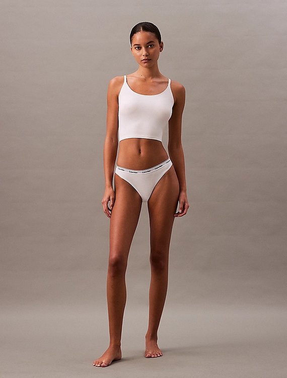 Bílá, Modrá, Růžová barva, Modern Logo bikiny 3ks