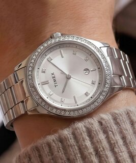 TIMEX – TW6A04500-SILVER HODINKY 1