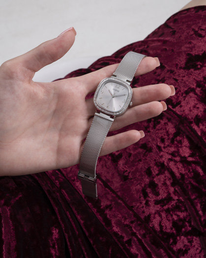 Guess GW0354L1-Silver Tone HODINKY 2
