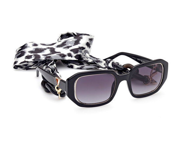 Módní Injected sluneční brýle, Černá barva, 2022 1