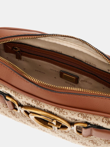 Módní Aviana crossbody, Hnědá barva, 2023