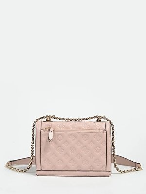 Abey crossbody – GUESS, Růžová barva Ženy