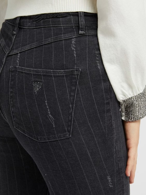 Luxusní Pop 70's jeany, Černá barva, 26/3, 27/3, 28/3